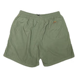 REEBOK Mens Shorts Green Casual XL W31 Polyester Blend Light Relaxed Fit
