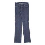 Womens Regular Fit Blue Denim Jeans W30 L34 Zip Closure Cotton Blend Stylish