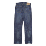 LEVI'S 506 Mens Jeans Blue Regular Straight Denim Medium W31 L32 Classic Style