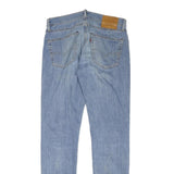 LEVI'S Mens Slim Light Blue Denim Jeans W30 L30 Classic Zip Closure