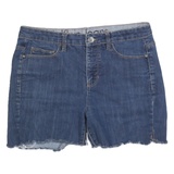 CALVIN KLEIN JEANS Womens Denim Blue Casual Shorts M W32 Raw Hem