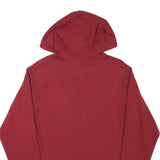 CHAMPION Mens Maroon Hoodie S Cotton Blend Pullover Casual Sportswear