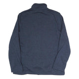 CRIVIT Mens Blue Polyester Blend Zip Jacket XL Casual Outdoor Lightweight Layer