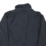 KAPPA Mens Black Reversible Zip Jacket S Synthetic Plain Lightweight Sportswear