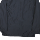KAPPA Mens Black Reversible Zip Jacket S Synthetic Plain Lightweight Sportswear
