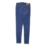 LEVI'S Womens Blue Slim Skinny Denim Jeans W27 L30 Stretch Cotton Blend Zip