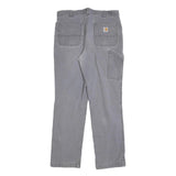 CARHARTT Mens Jeans Relaxed Straight Denim Medium W36 L30 Workwear Utility