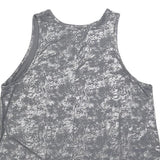 ALL IN MOTION Womens Grey Printed Sleeveless Top M Activewear Lightweight