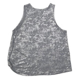 ALL IN MOTION Womens Grey Printed Sleeveless Top M Activewear Lightweight