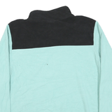 THE NORTH FACE Womens Black & Green Pullover Plain Crew Neck Basic Knit XL