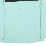 THE NORTH FACE Womens Black & Green Pullover Plain Crew Neck Basic Knit XL