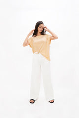 Muscat - Bold Shoulder Tee - Desert Mist