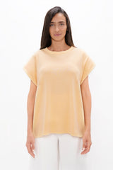 Muscat - Bold Shoulder Tee - Desert Mist