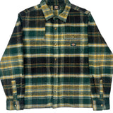Dickies Checked Flannel Shirt - XL Black Cotton