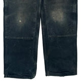 Carhartt Carpenter Trousers - 32W 31L Black Cotton