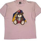 Ralph Lauren Graphic T-Shirt - Medium Pink Cotton
