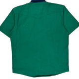Wrangler Short Sleeve Shirt - Medium Green Cotton