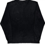 Carhartt Long Sleeve T-Shirt - Medium Black Cotton