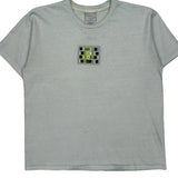 Just Do It Nike T-Shirt - Large Grey Cotton