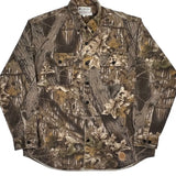 Columbia Camo Shirt - Large Camo Cotton