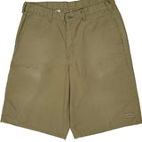 Dickies Shorts - 32W 11L Khaki Cotton
