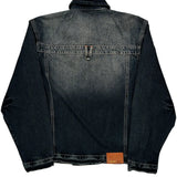 Sean John Denim Jacket - Medium Dark Wash Cotton