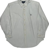 Ralph Lauren Shirt - XL White Cotton