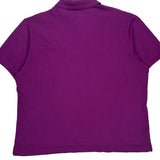 Lacoste Polo Shirt - XL Purple Cotton