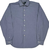 Polo By Ralph Lauren Checked Shirt - Large Blue Cotton