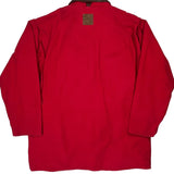 Marlboro Checked Jacket - XL Red Cotton