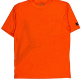 Dickies T-Shirt - Large Orange Cotton