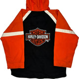 Age 7 Harley Davidson Jacket - Small Black Nylon