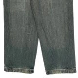 Unbranded Cargo Carpenter Jeans - 35W 32L Grey Cotton