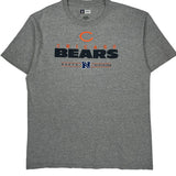 Chicago Bears N.F.L. Team Apparel T-Shirt - Large Grey Cotton Blend