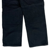 Carhartt Double Knee Carpenter Pants - 26W 28L Black Cotton