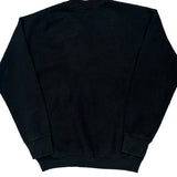 90S Blank Fruit Of The Loom Sweatshirt - Medium Black Cotton Blend