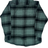 Ralph Lauren Checked Flannel Shirt - 2XL Green Cotton