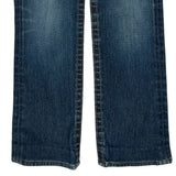 True Religion Contrast Stitch Jeans - 28W US 2 Blue Cotton