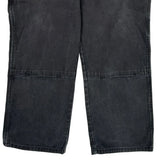 Dickies Double Knee Carpenter Pants - 38W 32L Gray Cotton