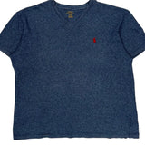 Polo By Ralph Lauren T-Shirt - Large Blue Cotton
