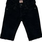 Age 3 True Religion Denim Shorts - Smallw 5L Black Denim