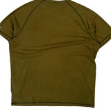 Carhartt T-Shirt - Large Green Cotton