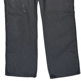 Dickies Double Knee Carpenter Trousers - 34W 32L Grey Cotton