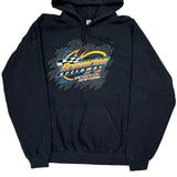 Brewerton Speedway Gildan Graphic Hoodie - XL Black Cotton Blend
