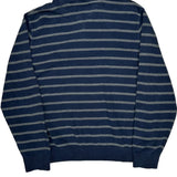 Tommy Hilfiger 1/4 Zip - Large Blue Cotton