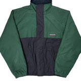 Chaps Ralph Lauren Windbreaker - Large Gray Polyester