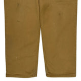 Carhartt Carpenter Trousers - 36W 32L Brown Cotton