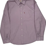Levis Shirt - Large Purple Cotton