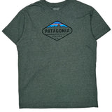 Ventura Ca Patagonia Slim T-Shirt - Large Gray Cotton