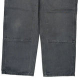 Carhartt Double Knee Carpenter Trousers - 34W 30L Grey Cotton